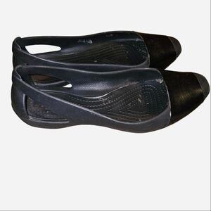 Crocs Women's Black Flats
